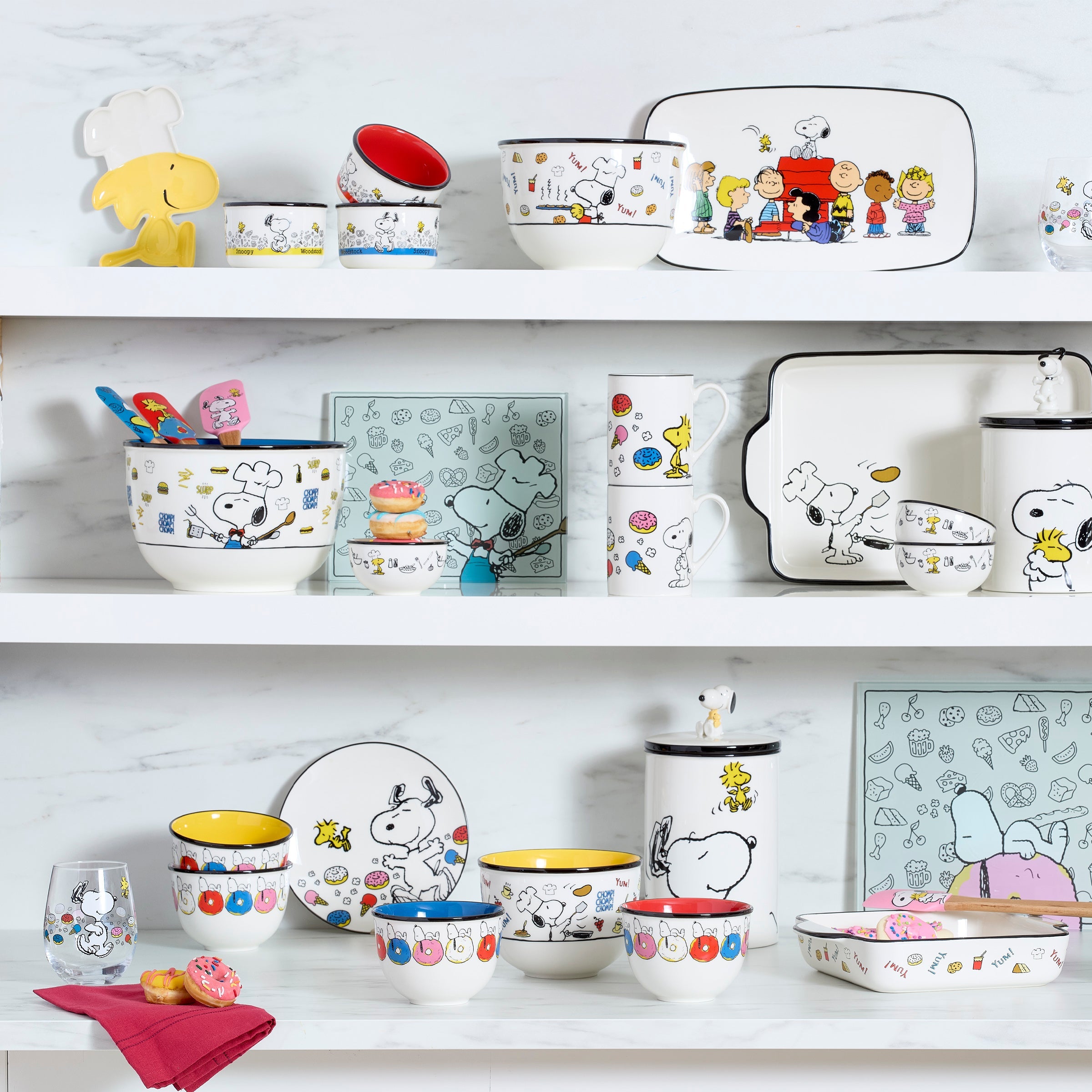 Chef Snoopy Large Canister