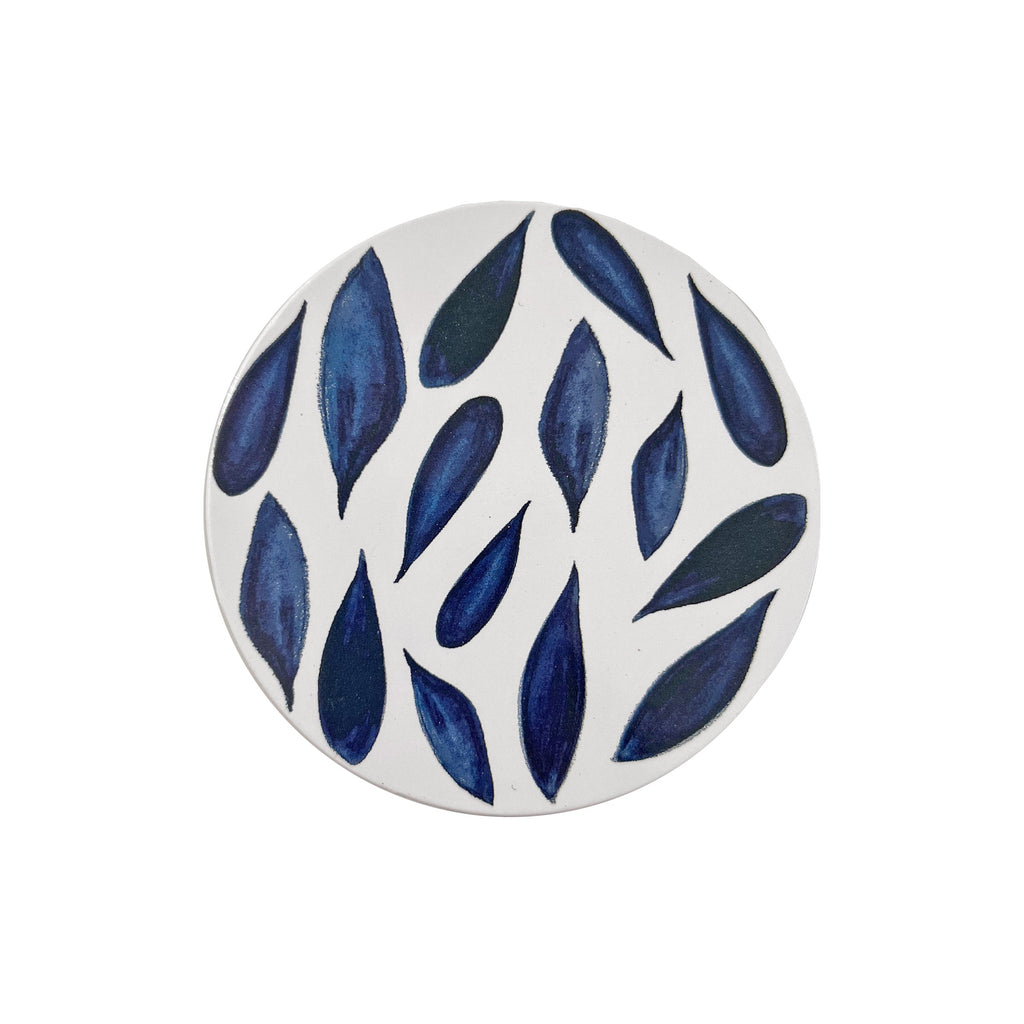 Blue Bay Corkback Coasters - Set Of 4