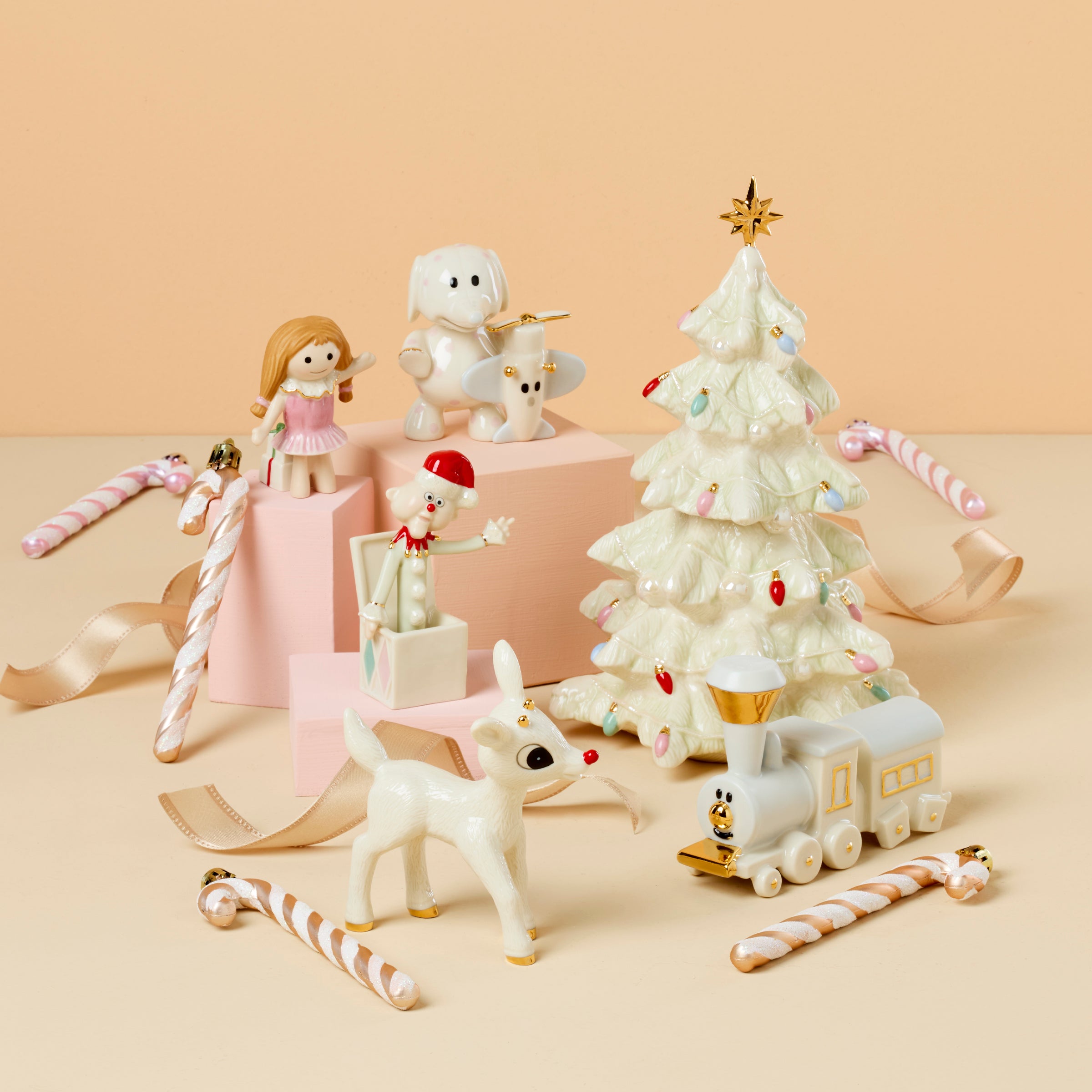 Rudolph & The Misfit Toys 6-Piece Figurine Set
