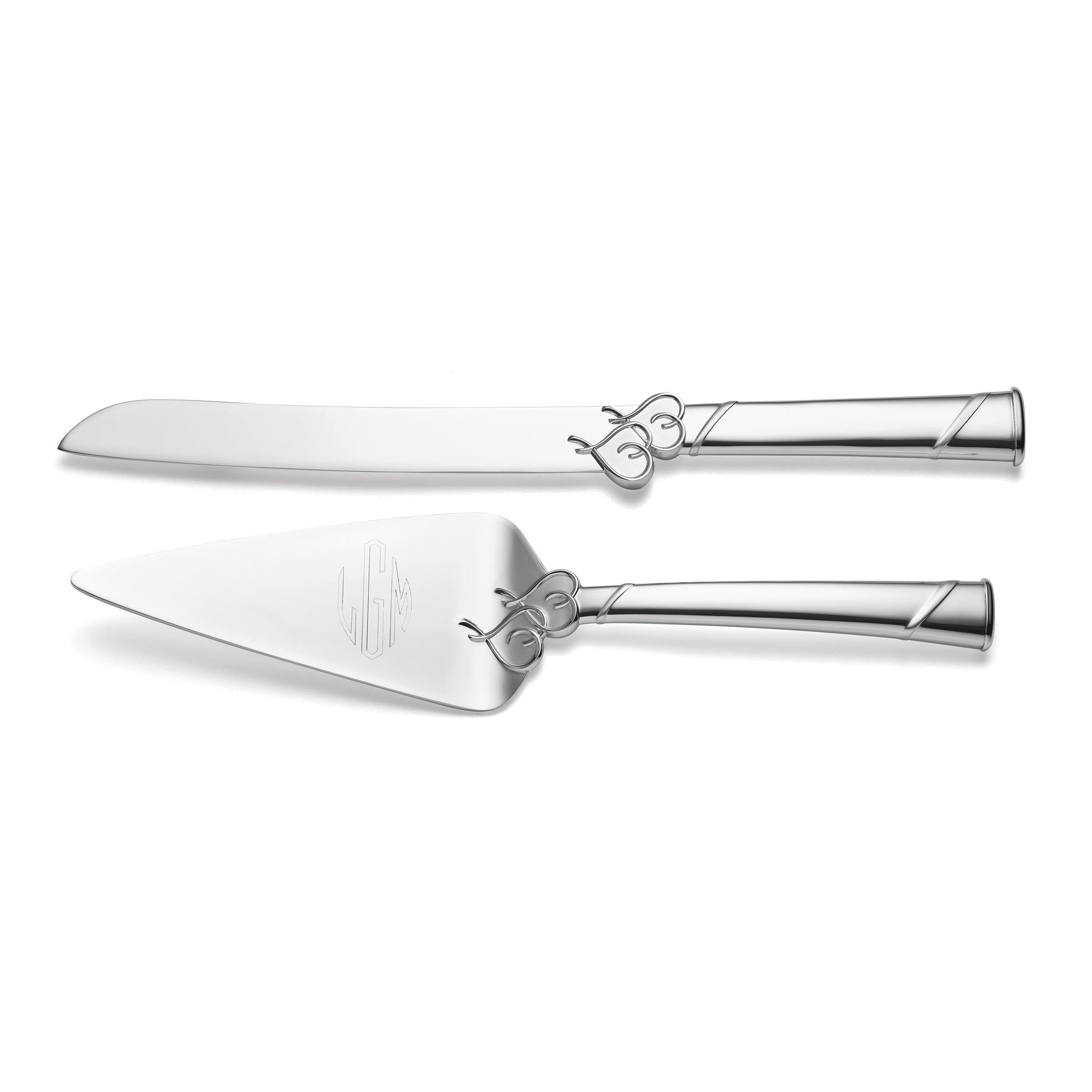 Personalized True Love 2-Piece Cake Knife & Server Set