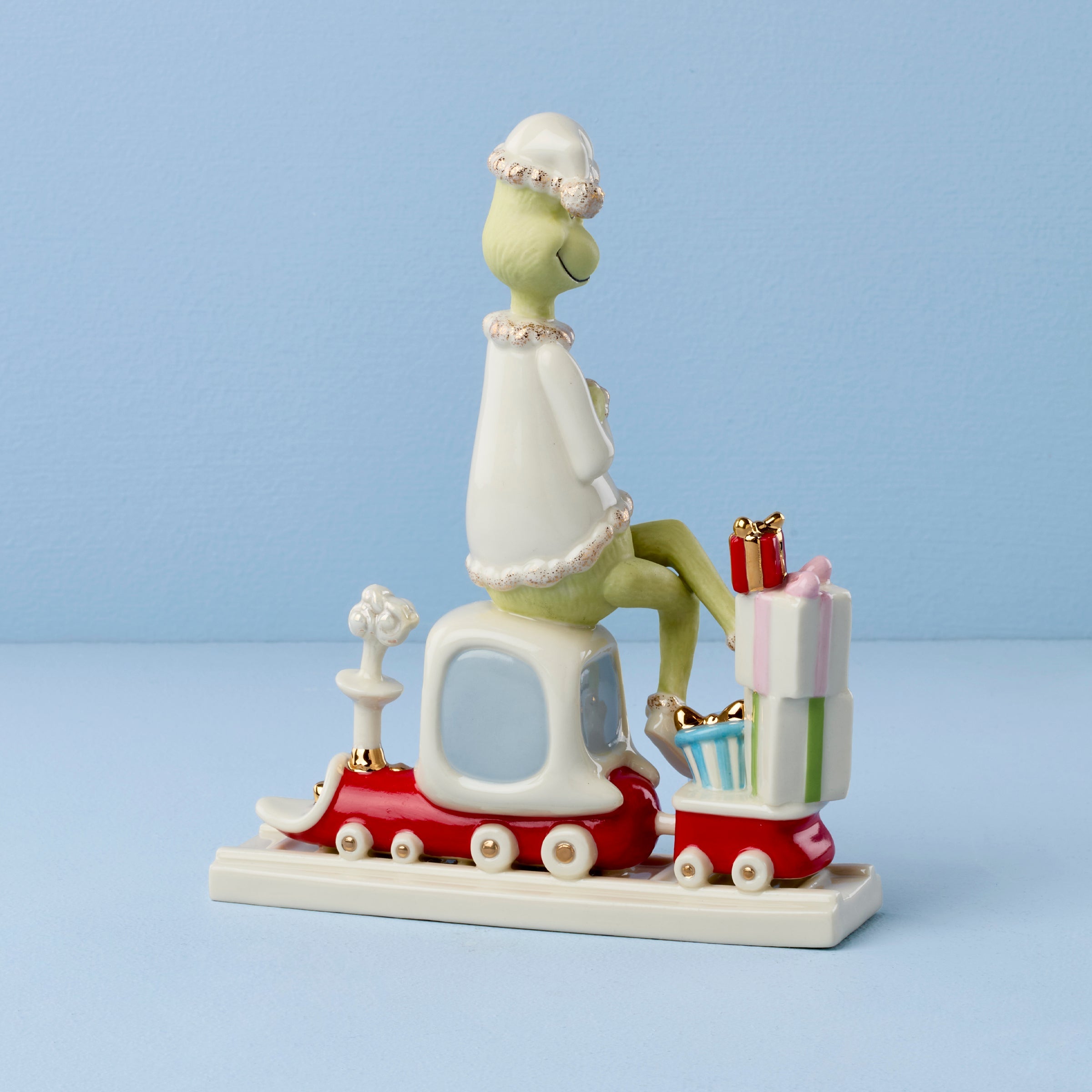All Aboard With Mr. Grinch Figurine