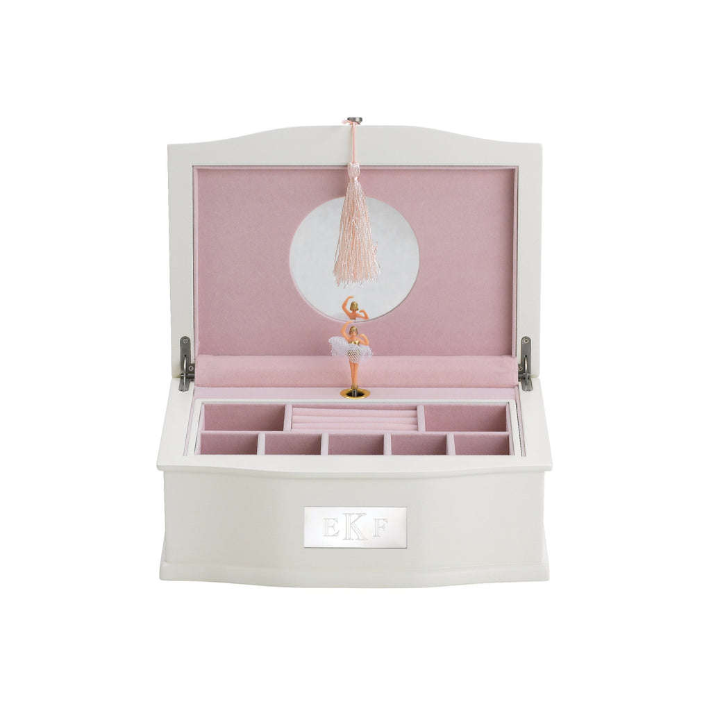 Personalized Ballerina Musical Jewelry Box