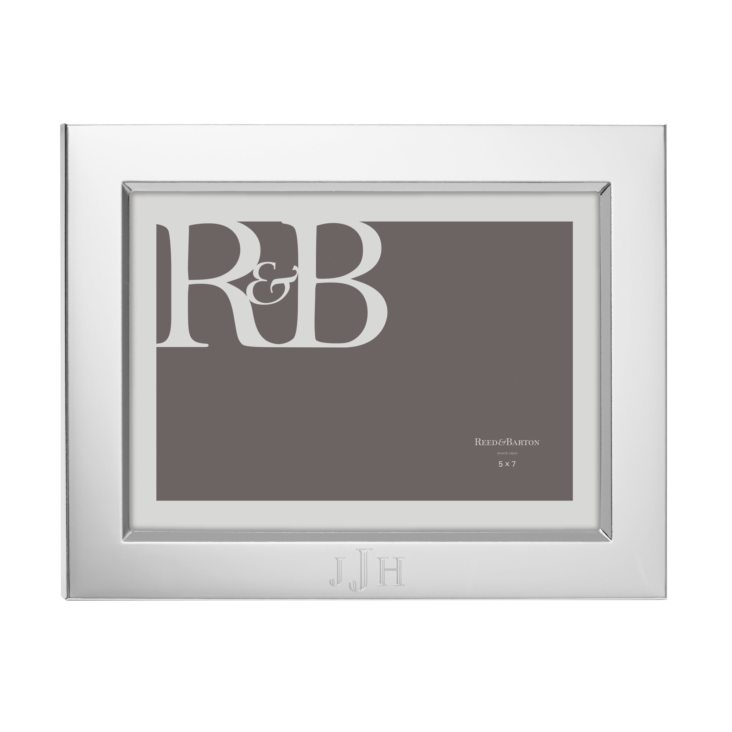 Personalized Silverplated Classic 5x7 Frame