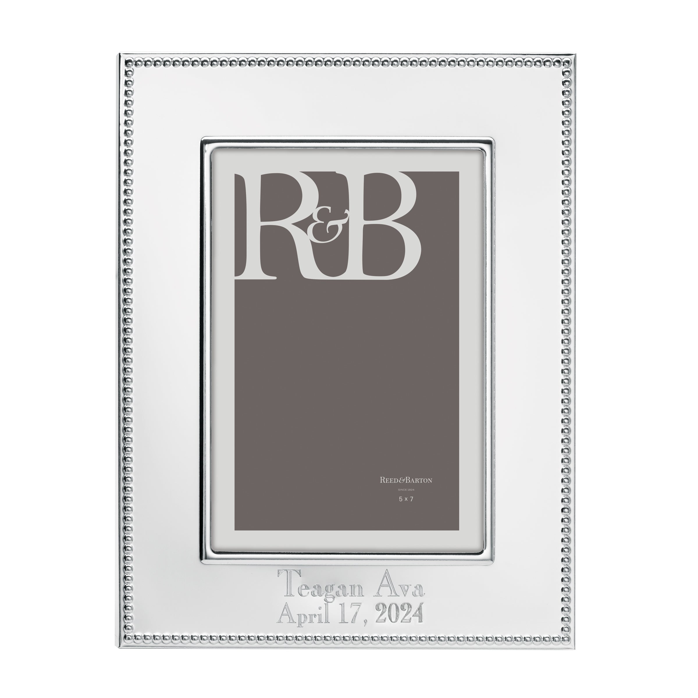 "Personalized Lyndon 5"" x 7"" Frame"