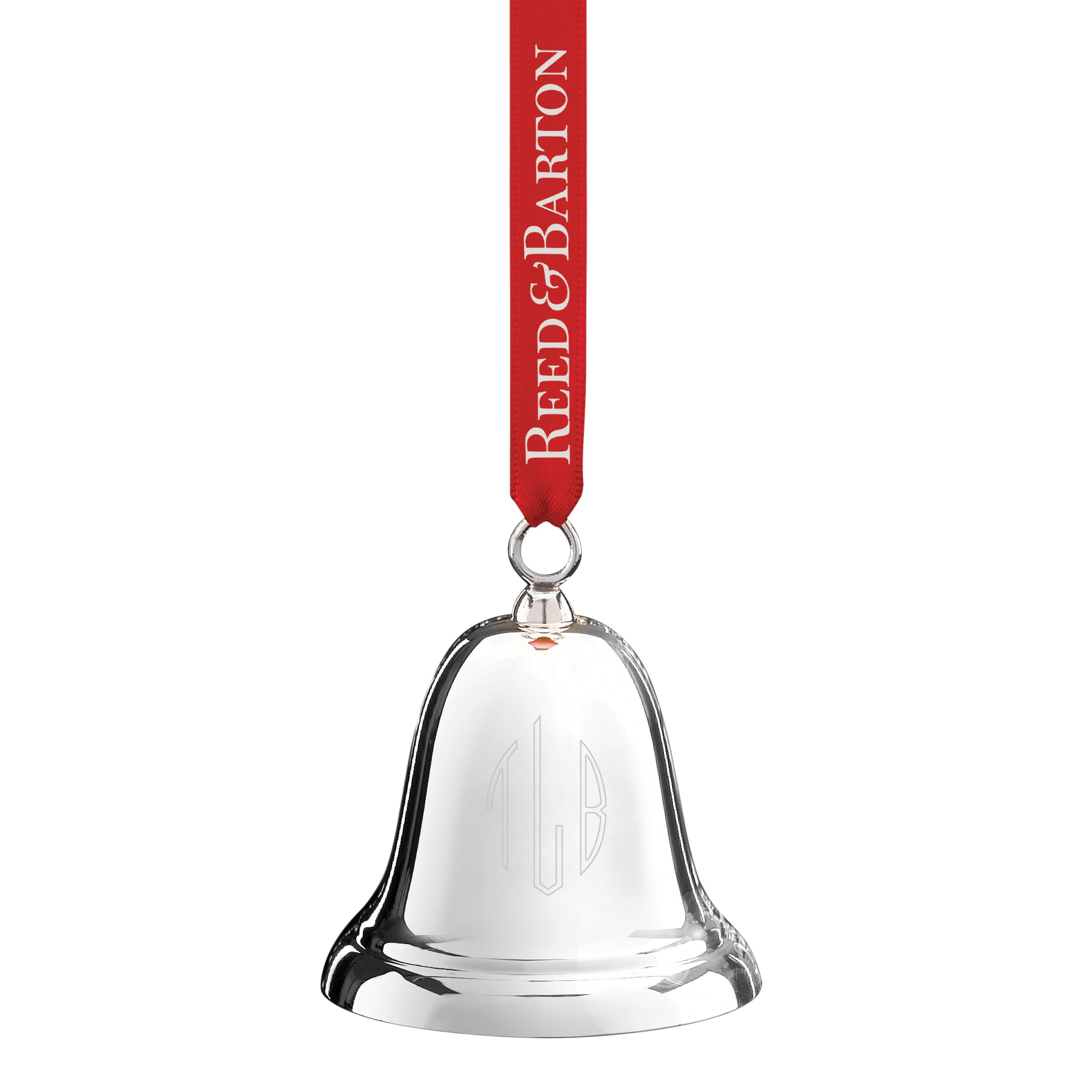 Personalized Legacy Sterling Silver Bell Ornament