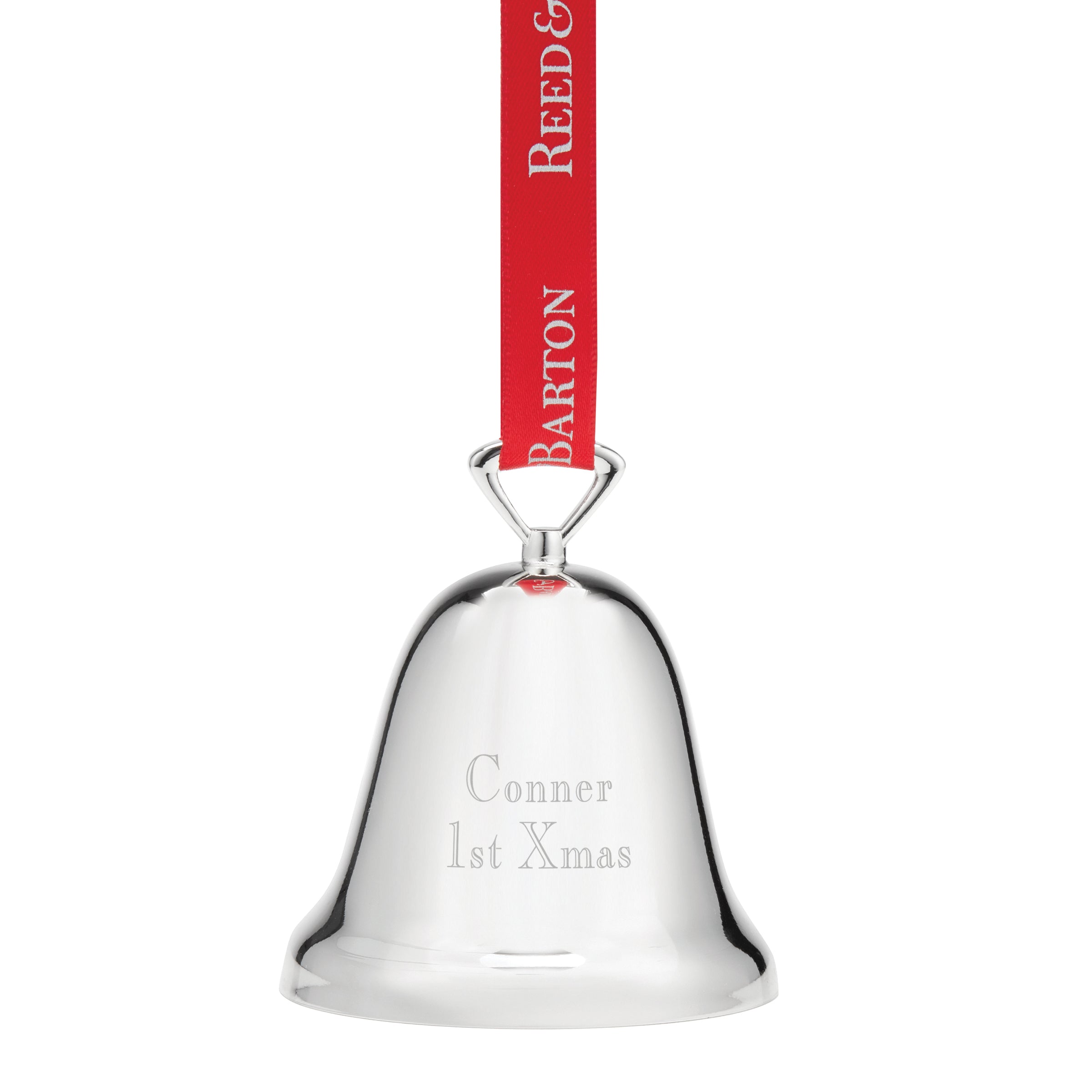 Personalized Classic Silverplated Bell Bell