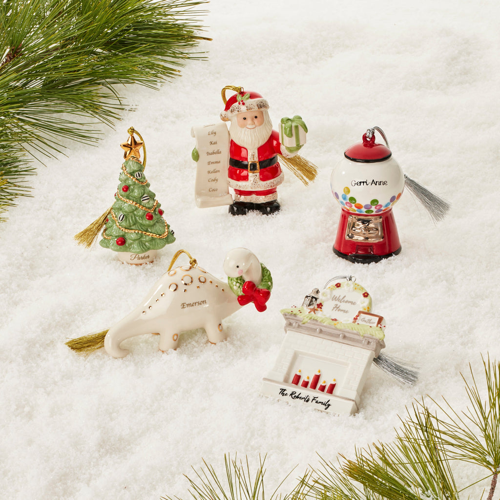 Personalized Dinosaur Ornament