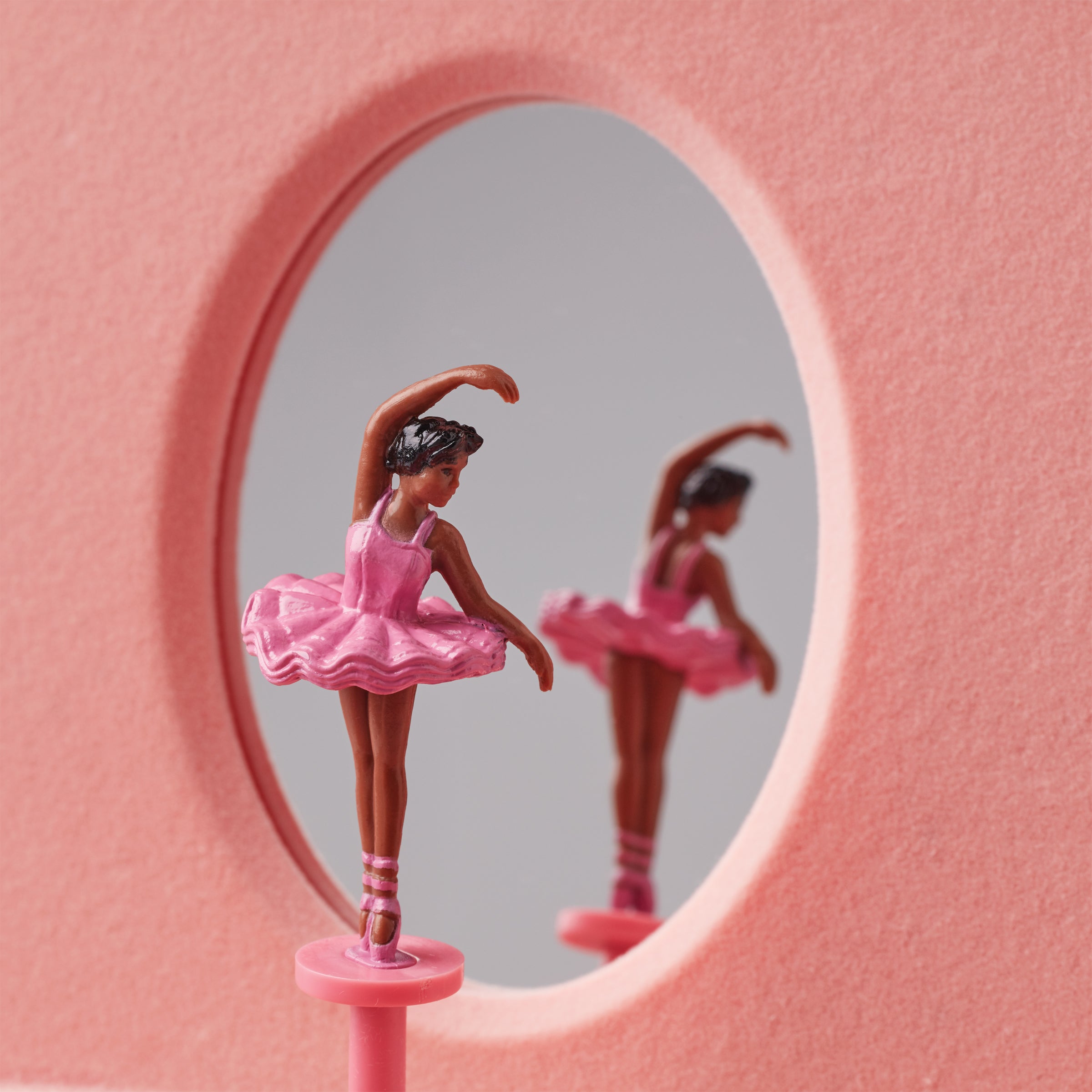 Personalized Ballerina Jewelry Box - African American