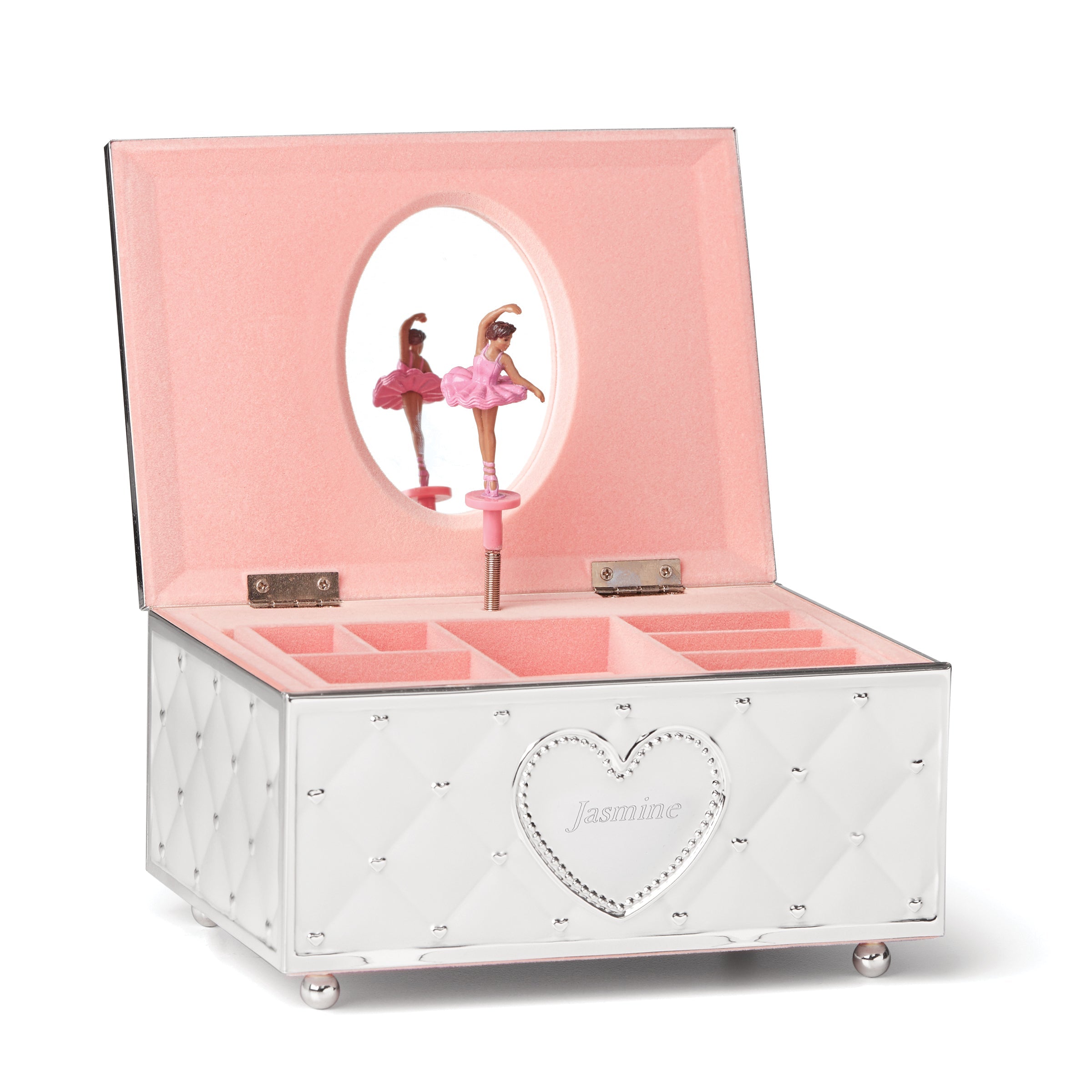 Personalized Ballerina Jewelry Box - African American