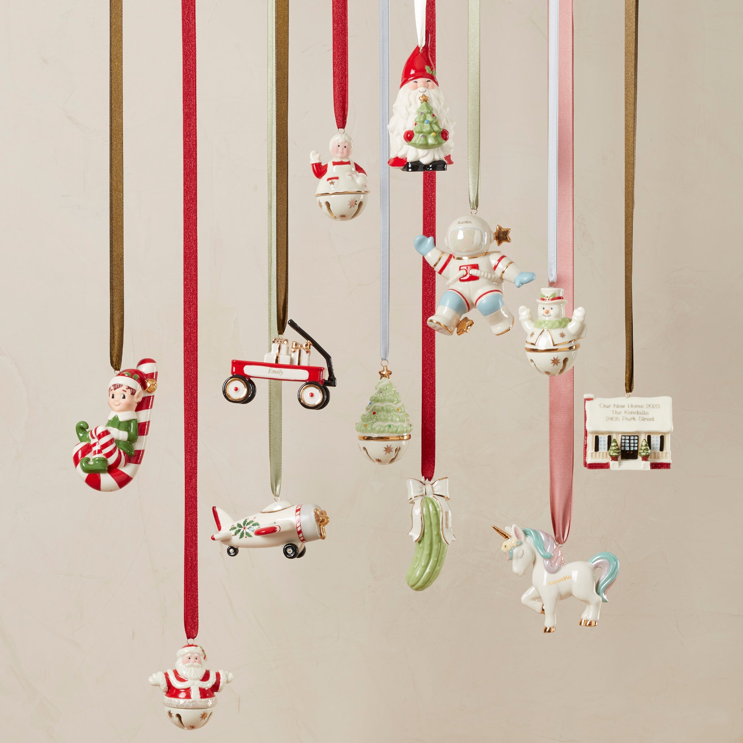 Personalized Christmas Gnome Ornament