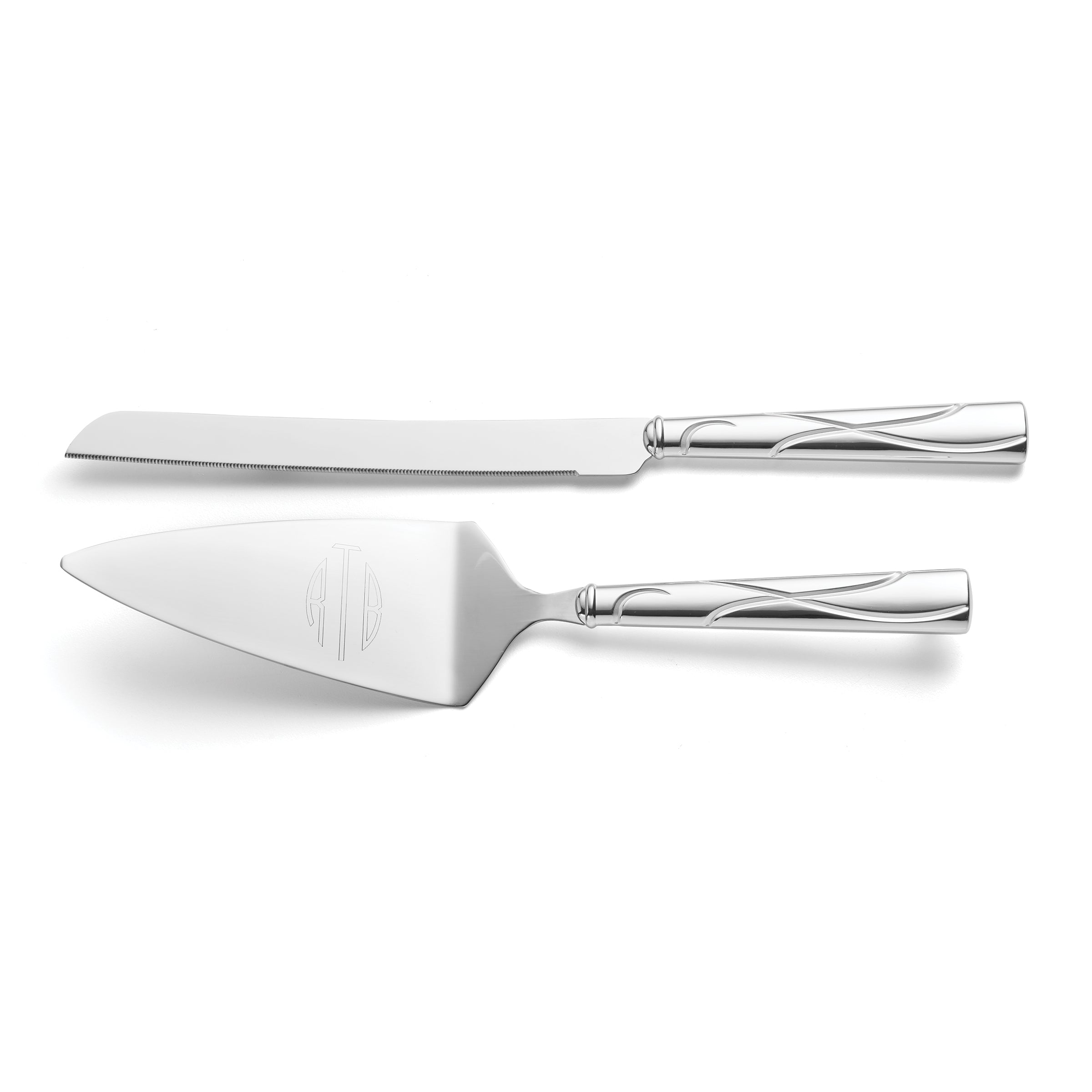 Personalized Adorn 2-Piece Cake Knife & Server Set