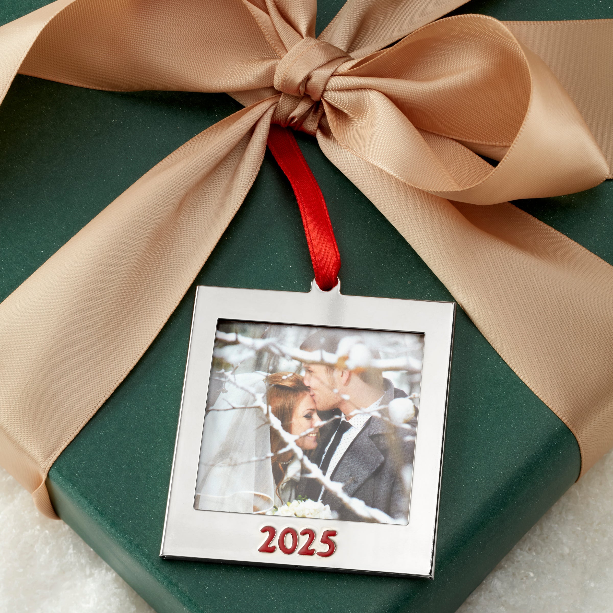 2025 Frame Charm Silverplate Ornament