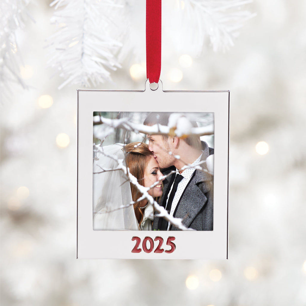 2025 Frame Charm Silverplate Ornament