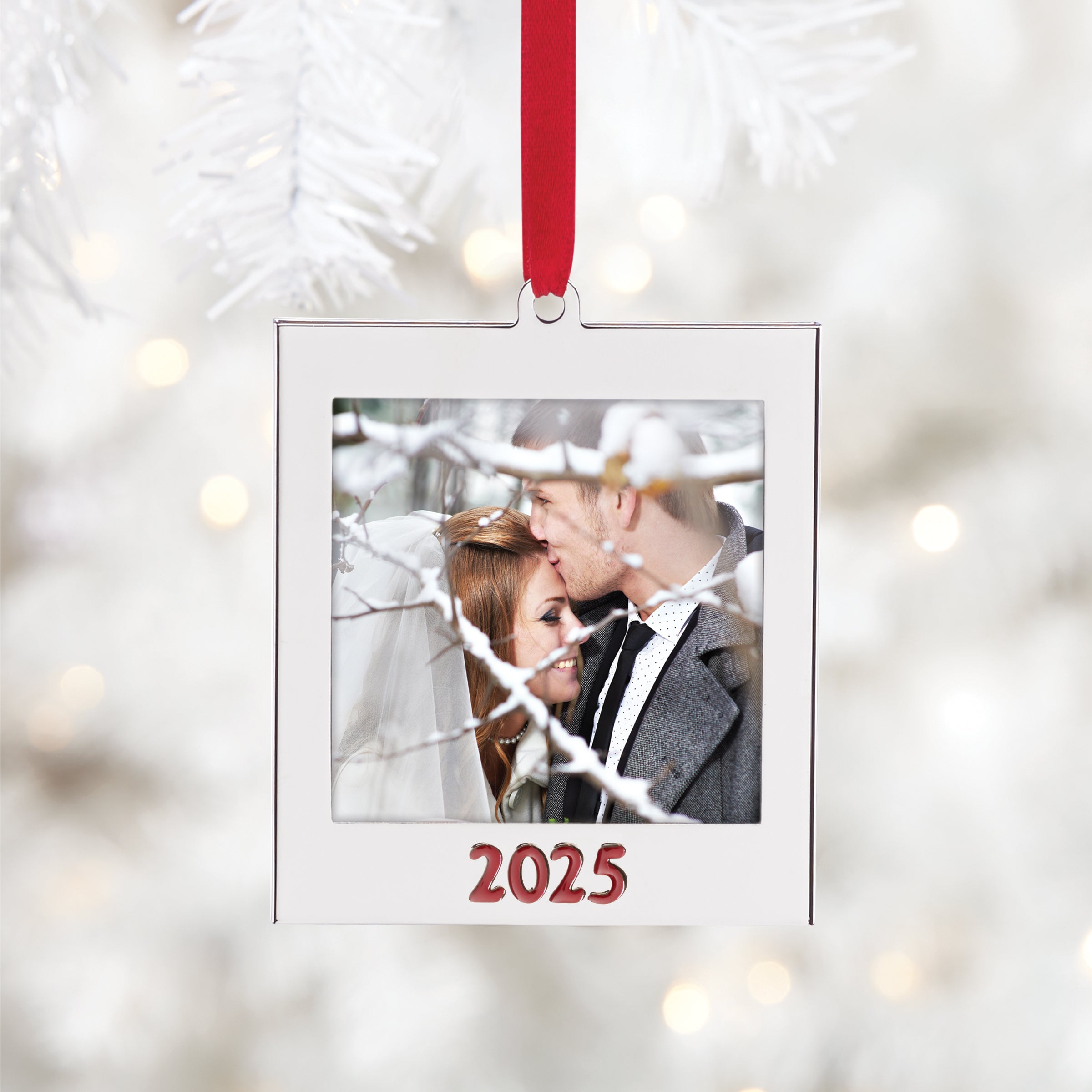 2025 Frame Charm Silverplate Ornament