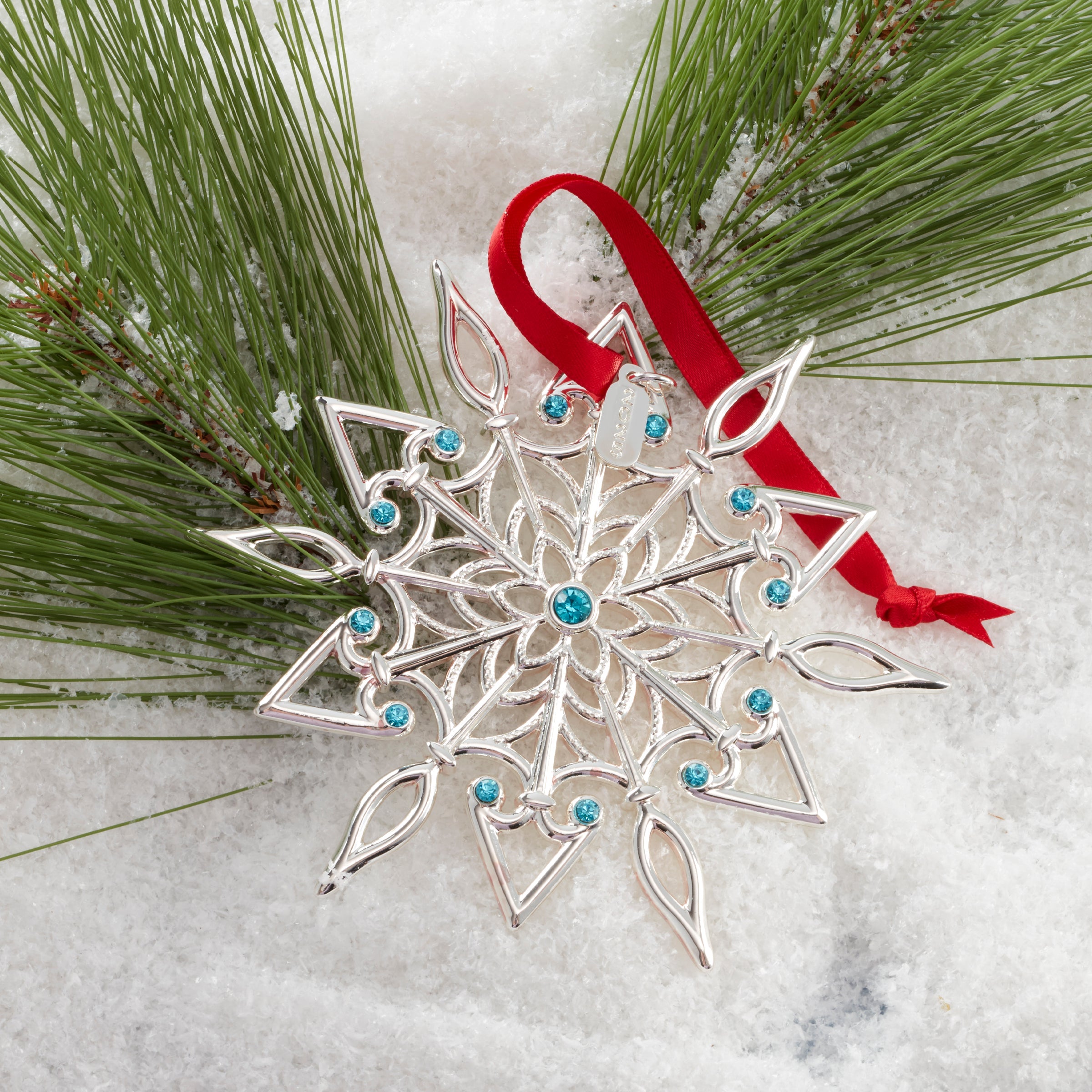 2025 Snow Majesty Silverplate Ornament