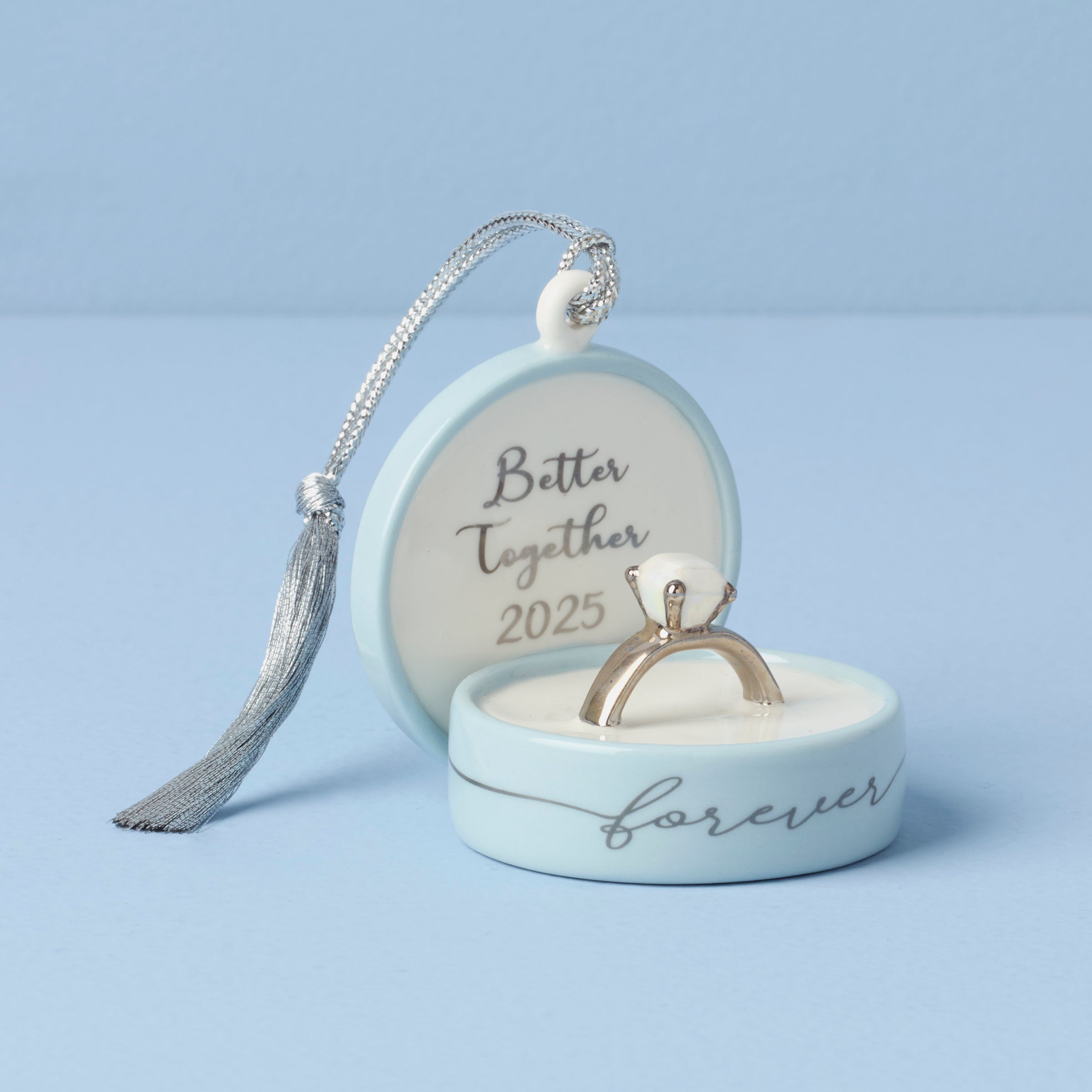 "2025 ""Together Forever"" Ring Box Ornament"