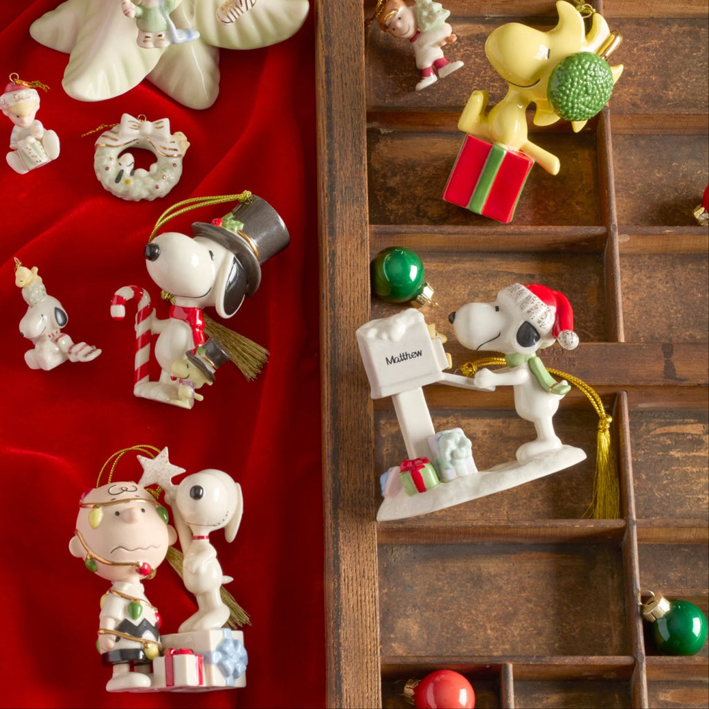 Personalized Snoopy's Letter to Santa Ornament