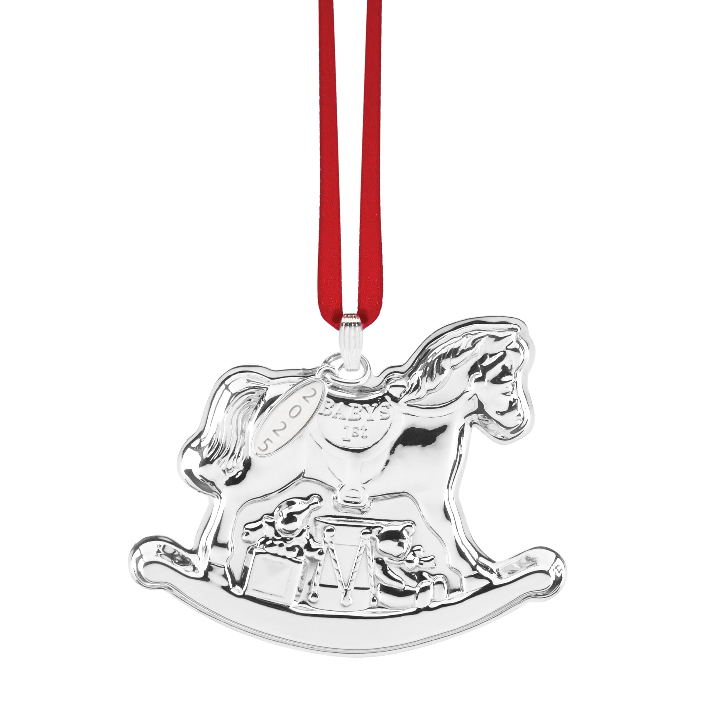 2025 Baby's 1st Rocking Horse Sterling Ornament