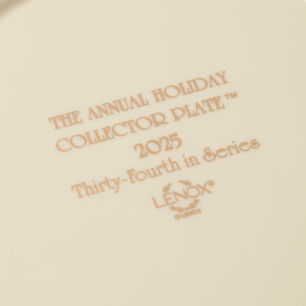 2025 Annual Holiday Plate Night Snow