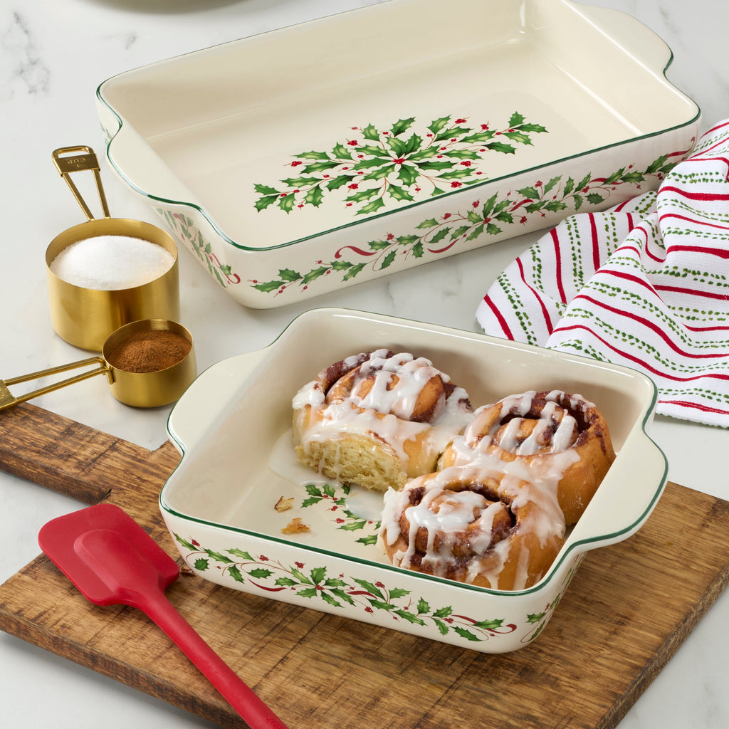 Holiday Rectangular Baking Dish - Large