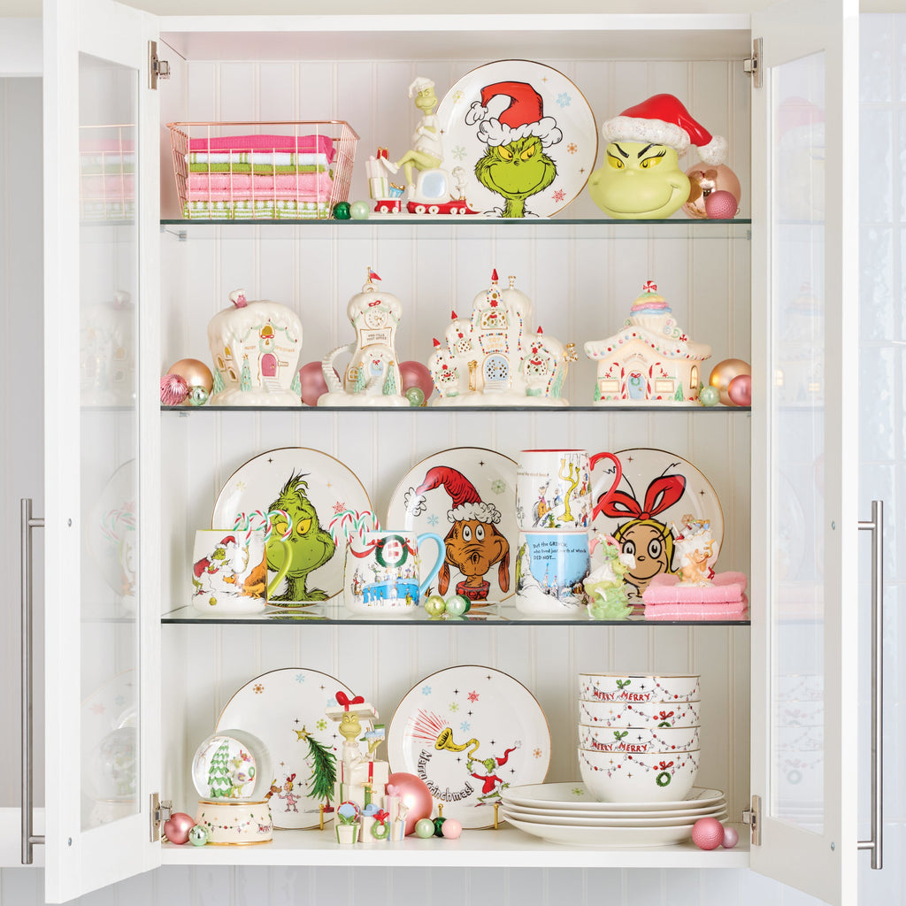 Merry Grinchmas Accent Plates - Set of 4