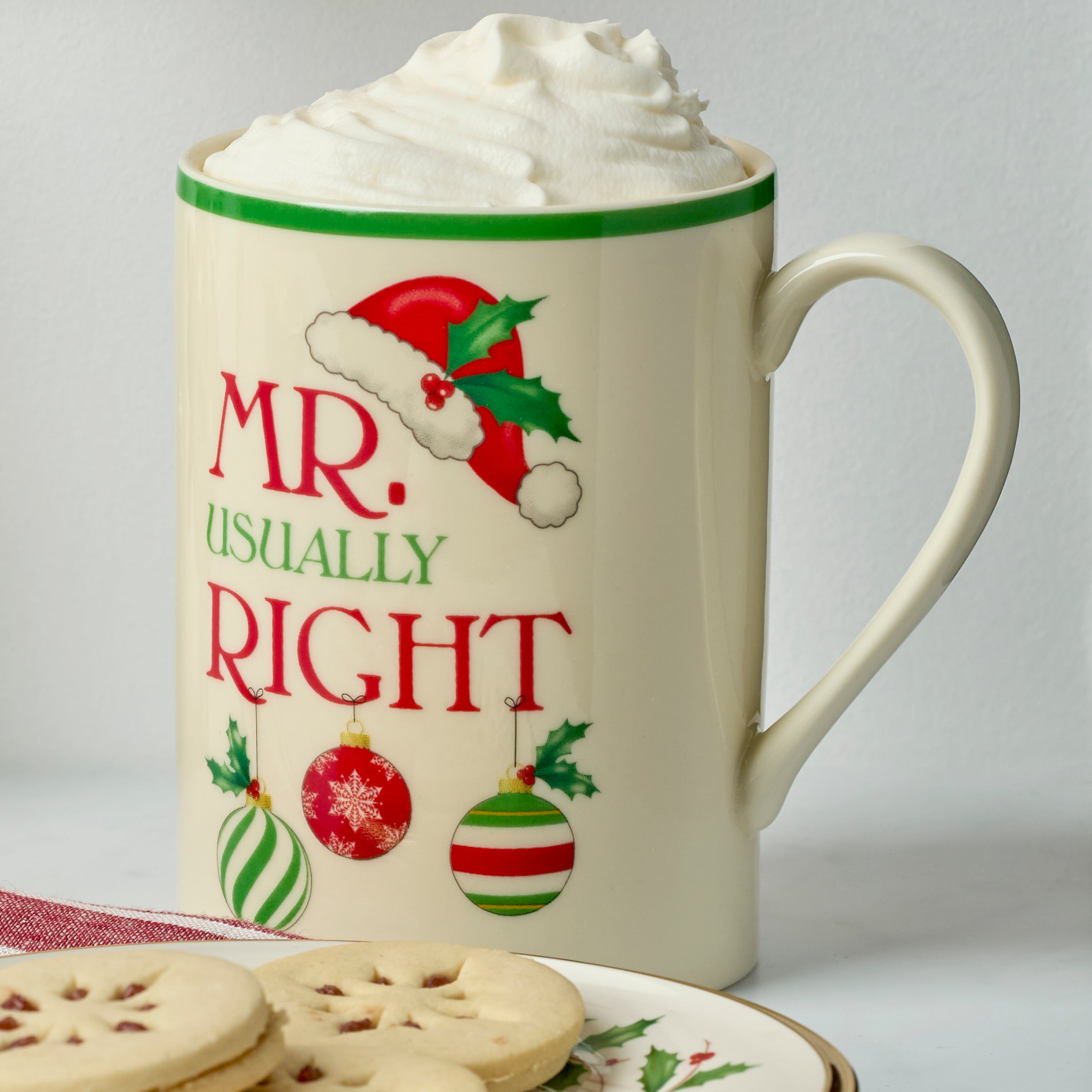 Holiday Mr. & Mrs. Mugs - Set of 2