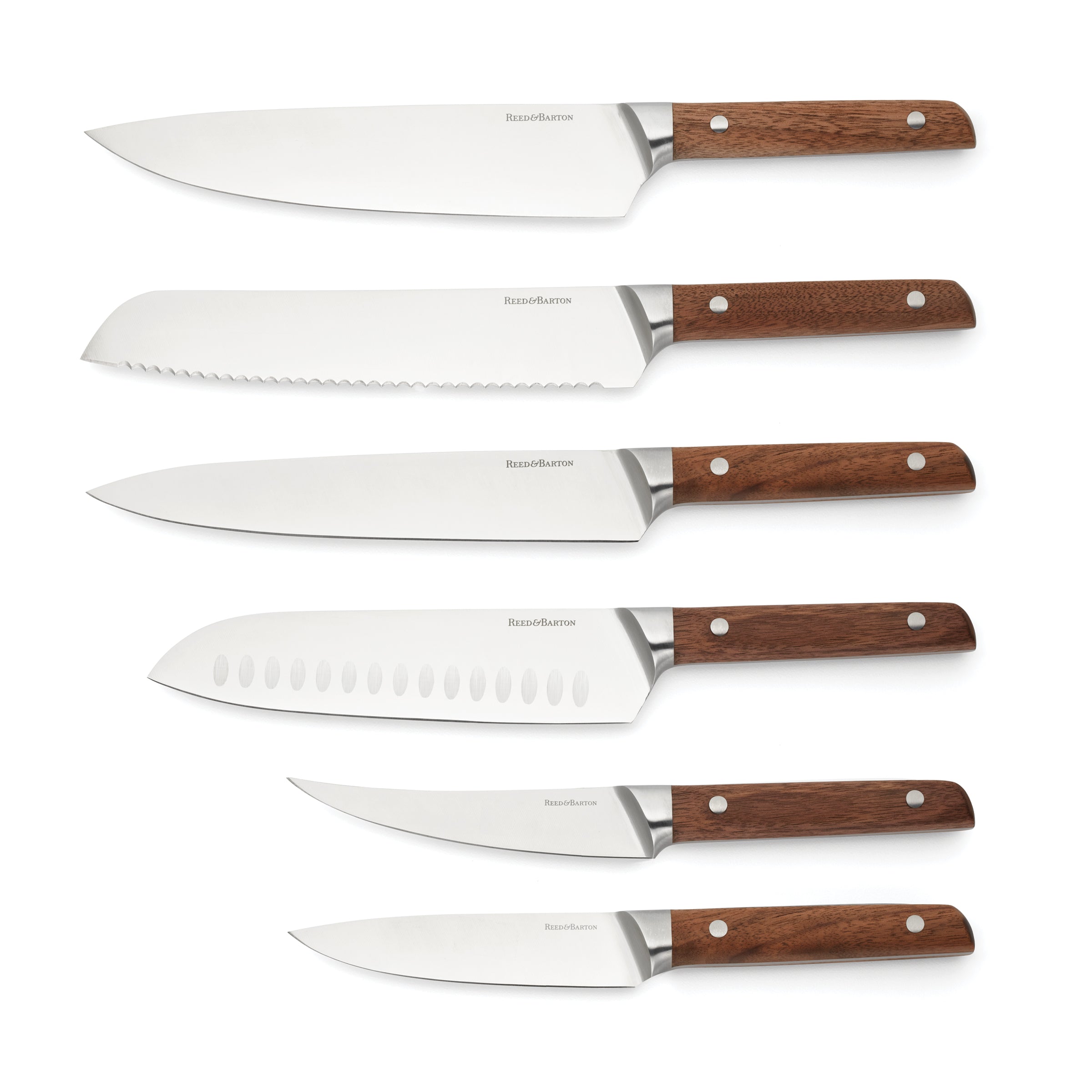 Asher 7 Piece Cutlery Block Set