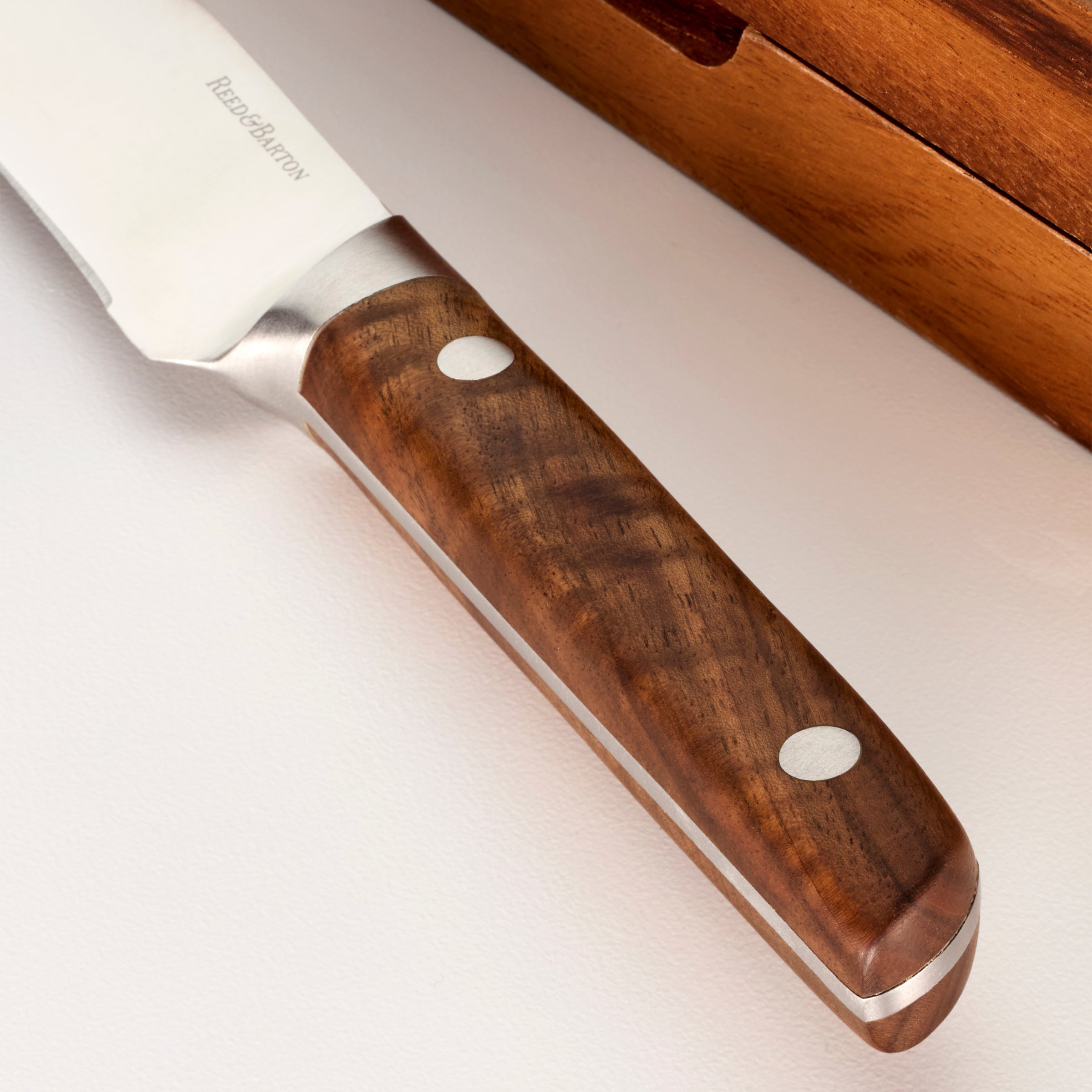 Asher 5 Piece Steak Knife Set With Storage Box