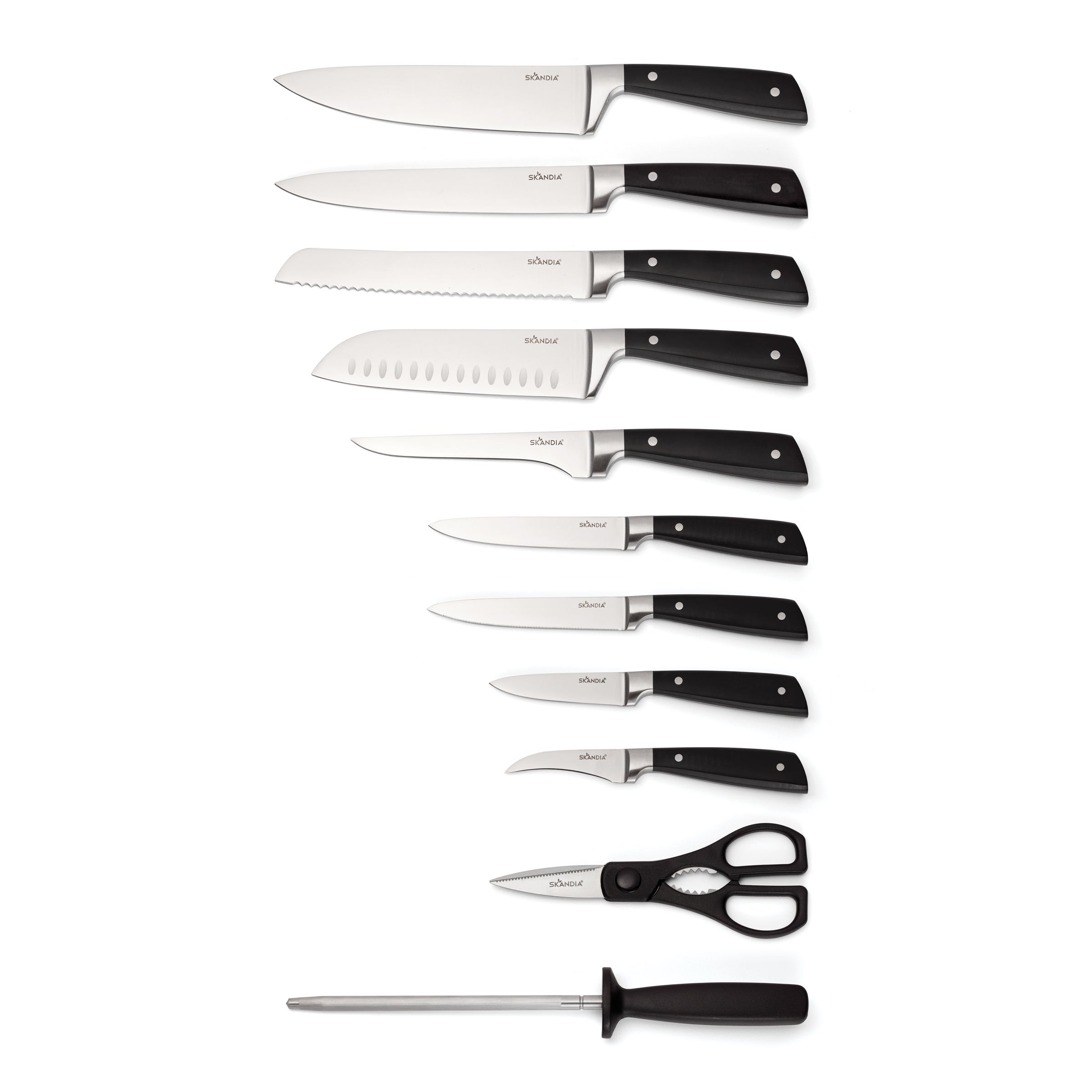 Constract 13 Piece Modular  Cutlery Block Set
