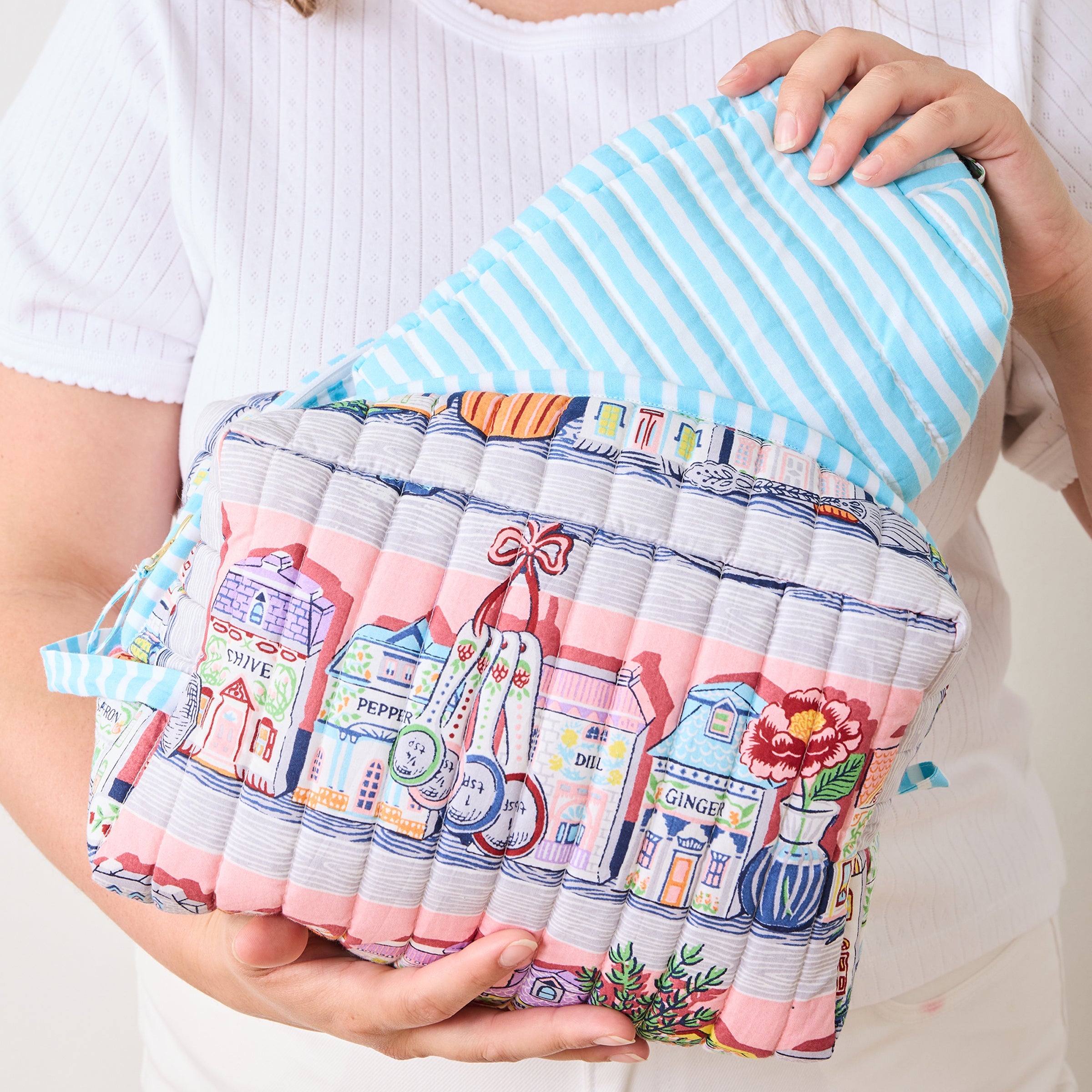 Lenox Spice Village x Printfresh 2-Piece Pouch Set